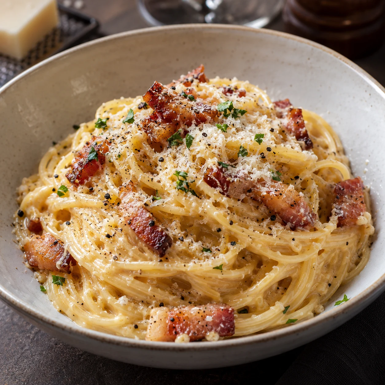 Menu-ready pasta visual