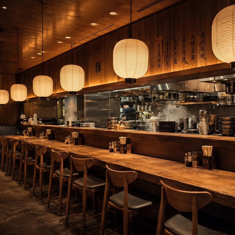 Original restaurant scene for the Compose result